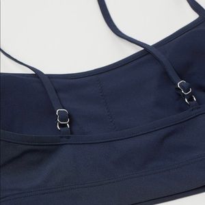 Navy Swimsuit Top